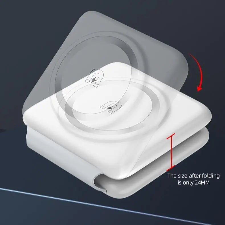 Cargador inalámbrico 3 en 1 Kinglucky i33